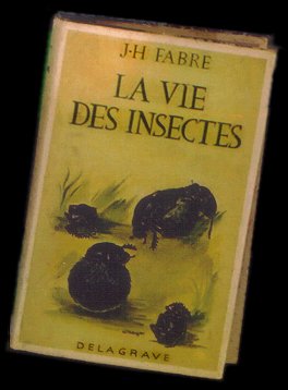 Livre de l'entomologiste J.H. Fabre